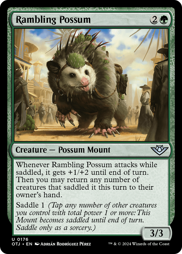 Image of Rambling Possum [Outlaws of Thunder Junction]