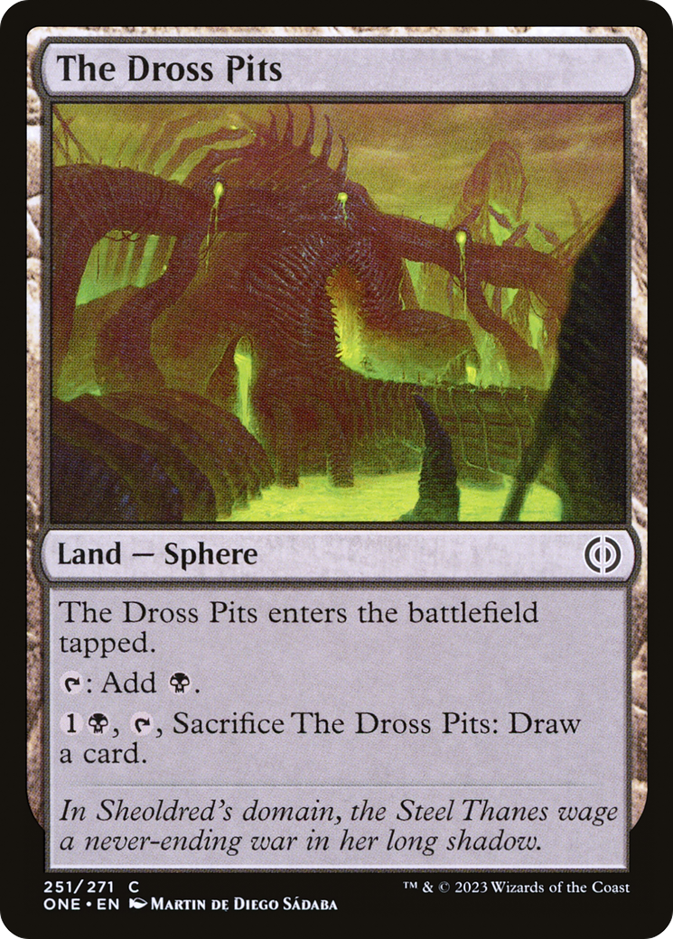 Image of The Dross Pits [Phyrexia: All Will Be One]