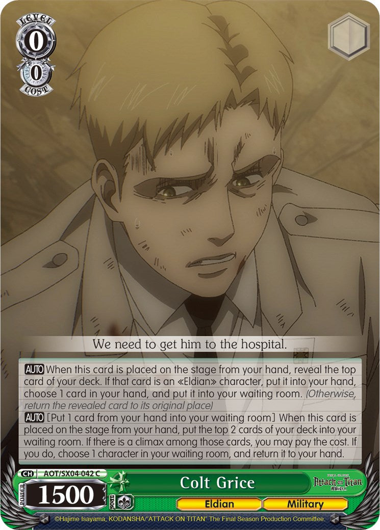 Image of Colt Grice [Attack On Titan: Final Season]