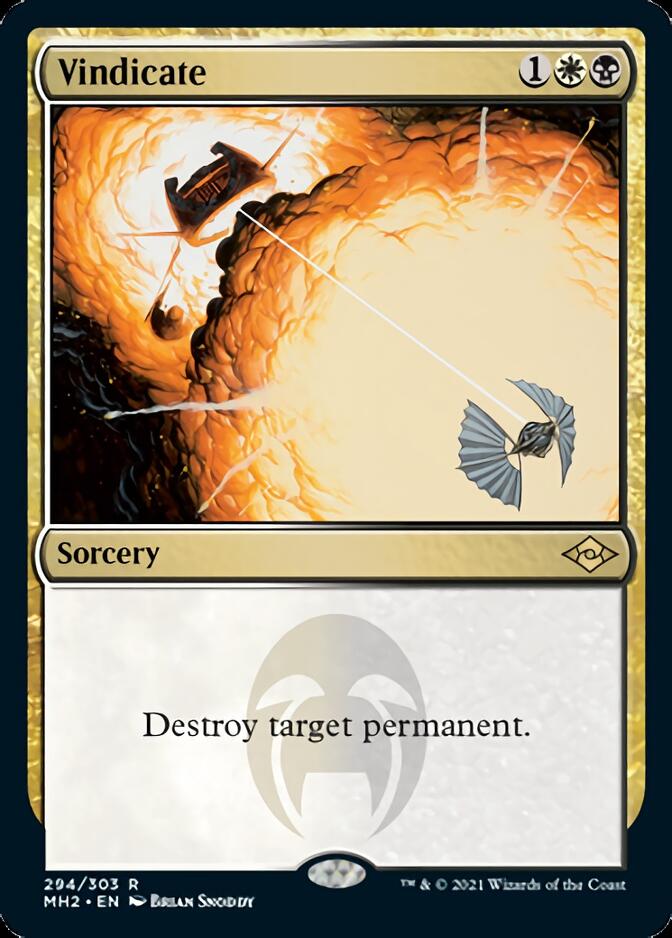 Image of Vindicate (Foil Etched) [Modern Horizons 2]