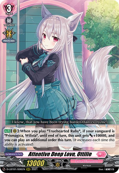 Image of Attentive Deep Love, Ottilie (D-LBT01/006EN) [Lyrical Melody]