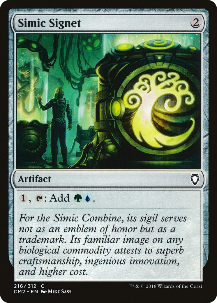 Image of Simic Signet (216/312) [Commander Anthology Volume II]