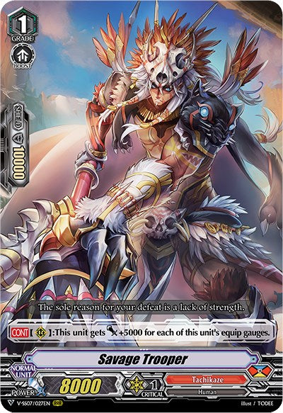 Image of Savage Trooper (V-SS07/027EN) [Clan Selection Plus Vol.1]