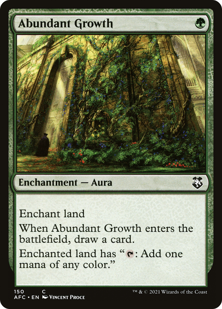 Image of Abundant Growth [Dungeons & Dragons: Adventures in the Forgotten Realms Commander]
