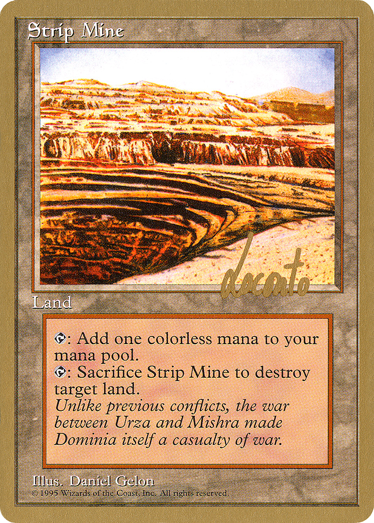 Image of Strip Mine (Michael Loconto) [Pro Tour Collector Set]