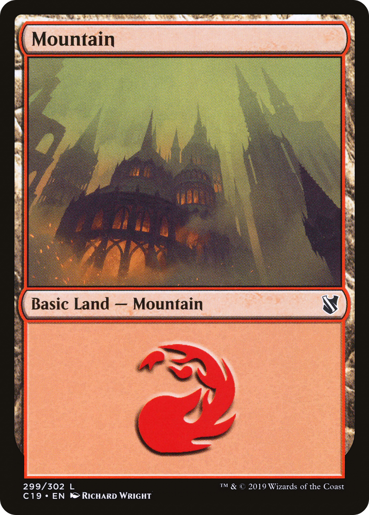 Image of Mountain (299) [Commander 2019]