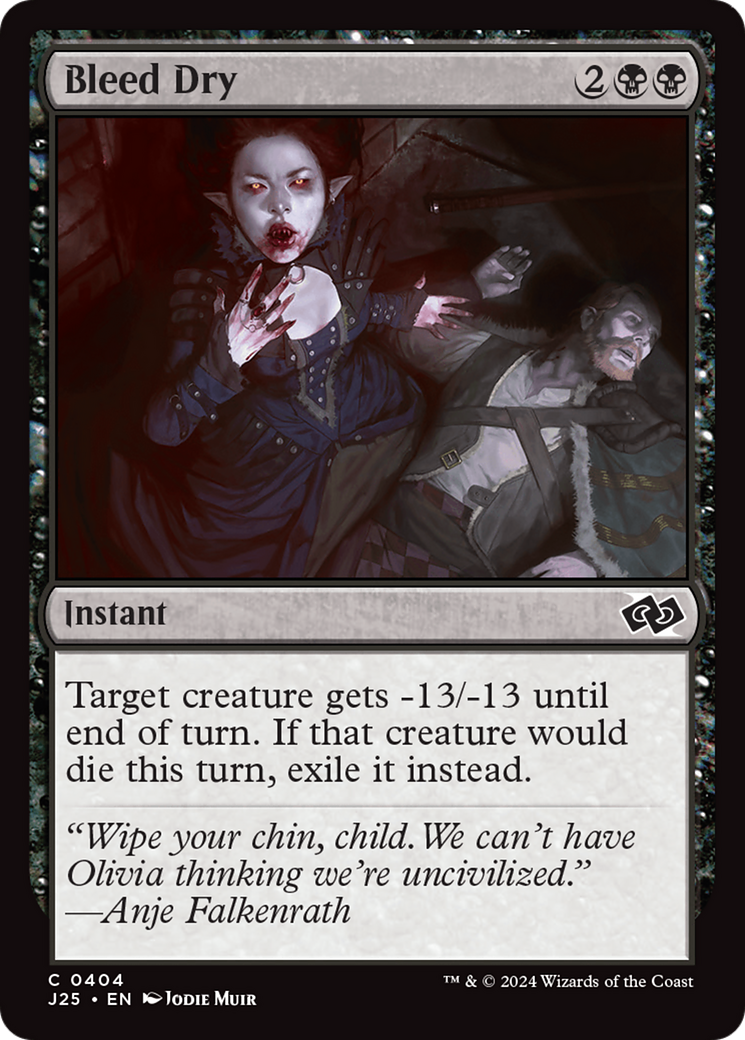 Image of Bleed Dry [Foundations Jumpstart]