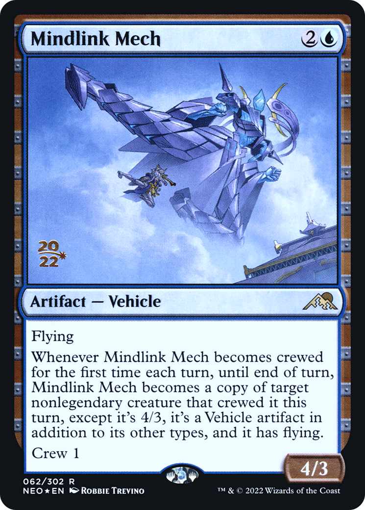 Image of Mindlink Mech [Kamigawa: Neon Dynasty Prerelease Promos]