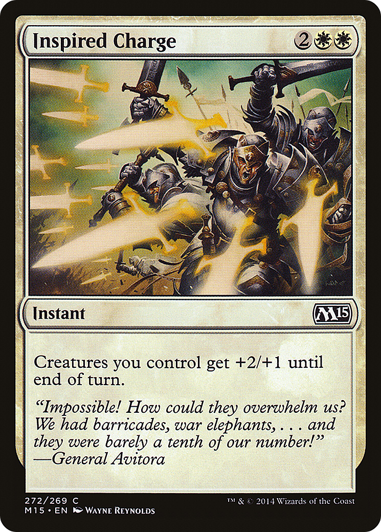 Image of Inspired Charge (M15-272) - Magic 2015 Foil