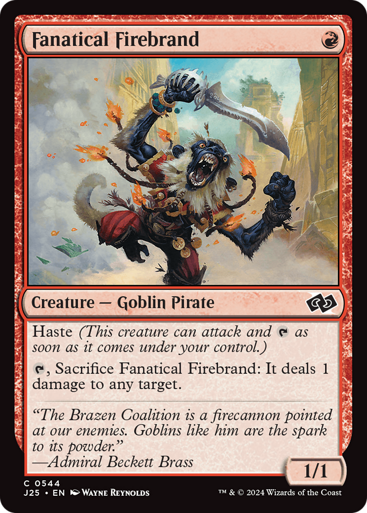 Image of Fanatical Firebrand [Foundations Jumpstart]