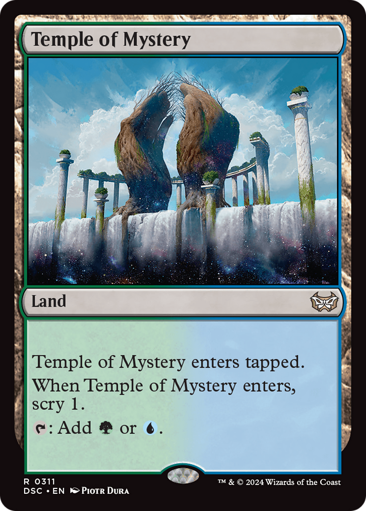 Image of Temple of Mystery [Duskmourn: House of Horror Commander]