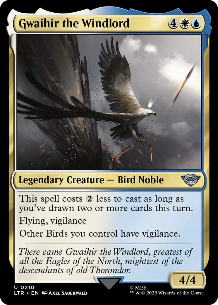 Image of Gwaihir the Windlord [The Lord of the Rings: Tales of Middle-Earth]