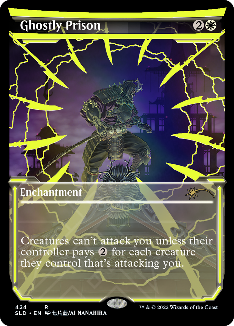 Image of Ghostly Prison (Neon Ink Yellow) [Secret Lair Drop Series]