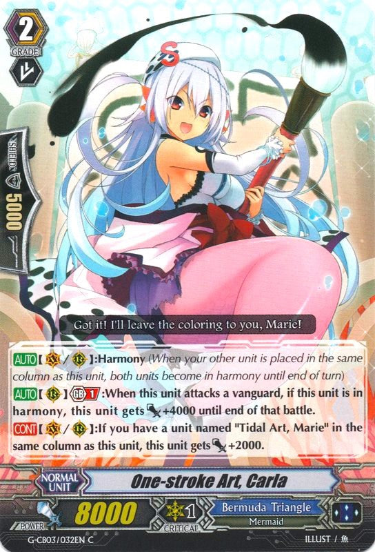 Image of One-stroke Art, Carla (G-CB03/032EN) [Blessing of Divas]