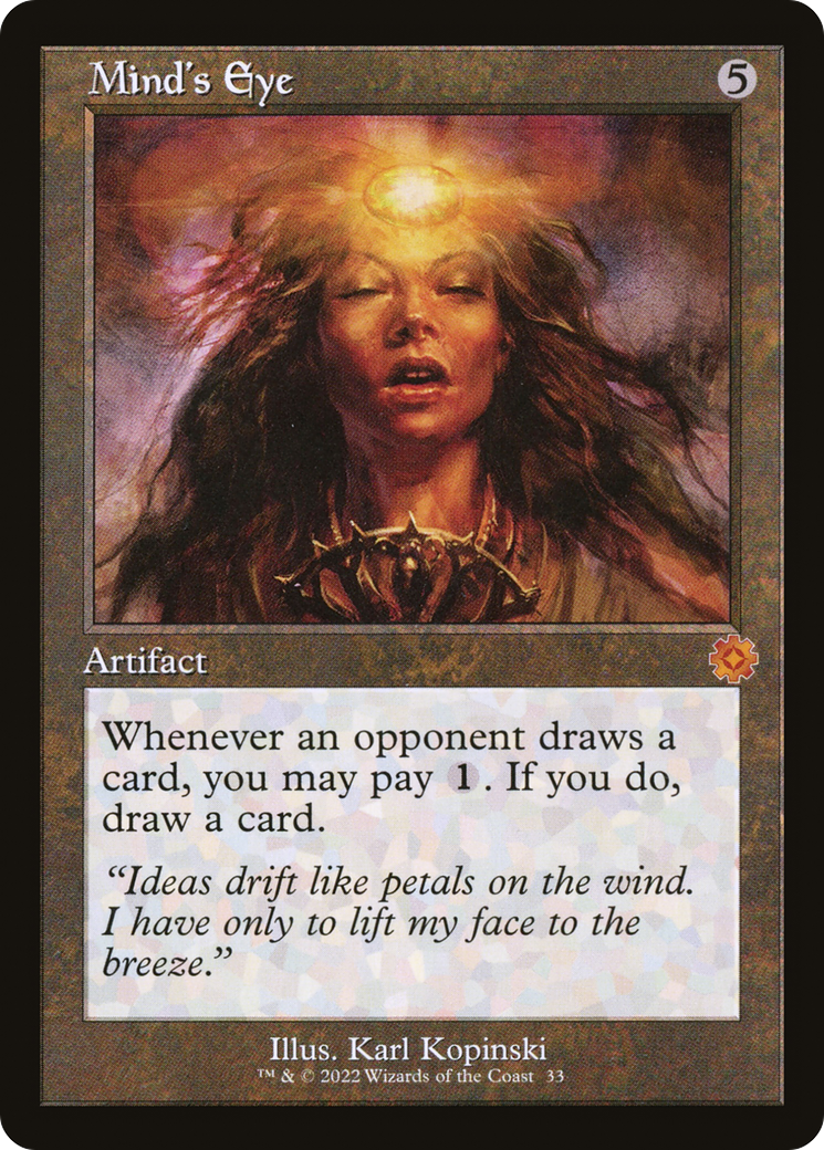 Image of Mind's Eye (Retro) [The Brothers' War Retro Artifacts]