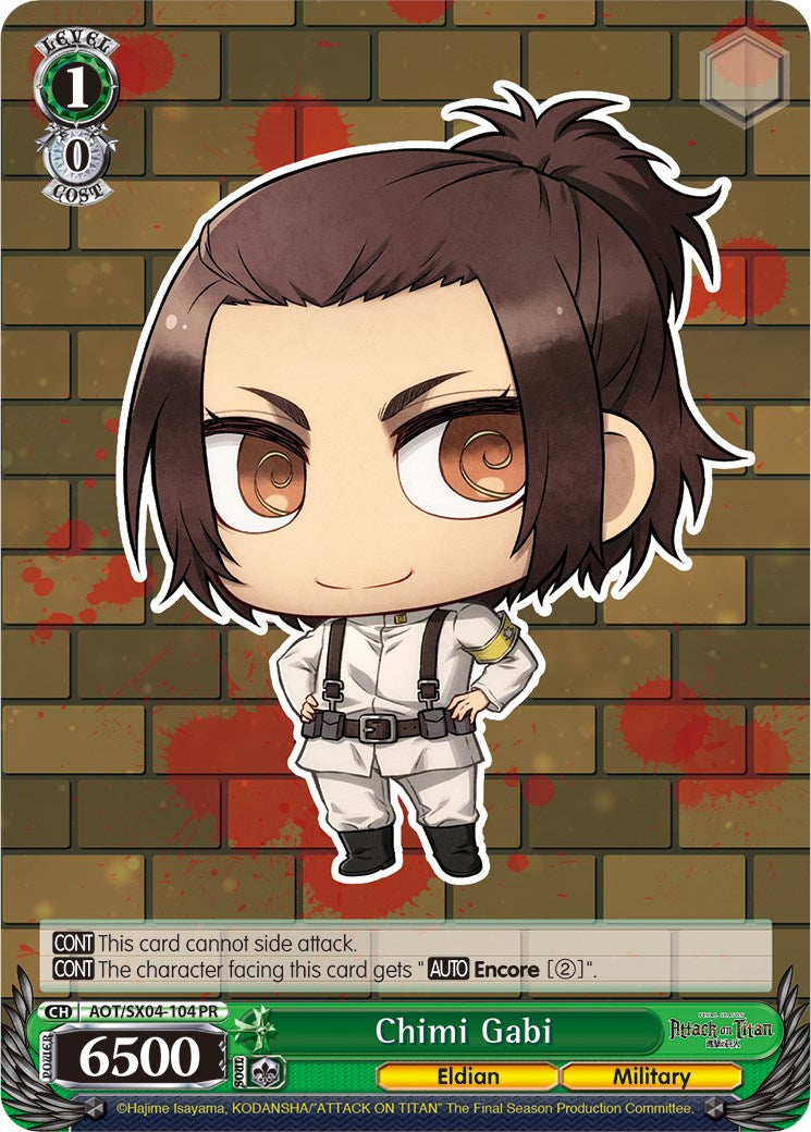 Image of Chimi Gabi (Foil) [Attack On Titan: Final Season]