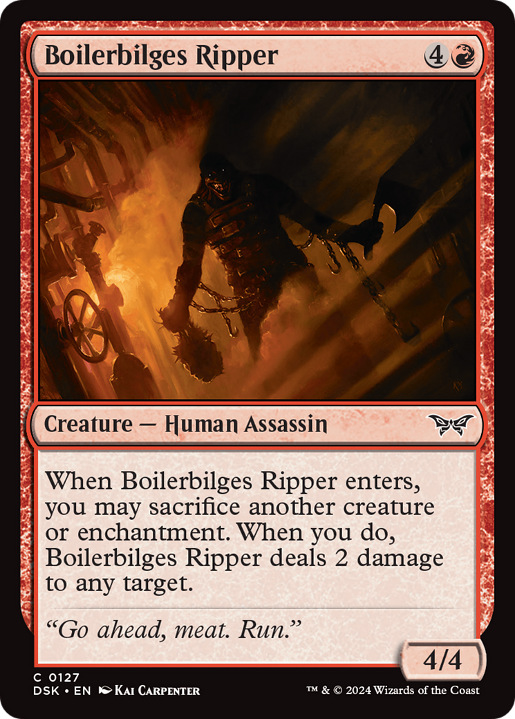 Image of Boilerbilges Ripper [Duskmourn: House of Horror]