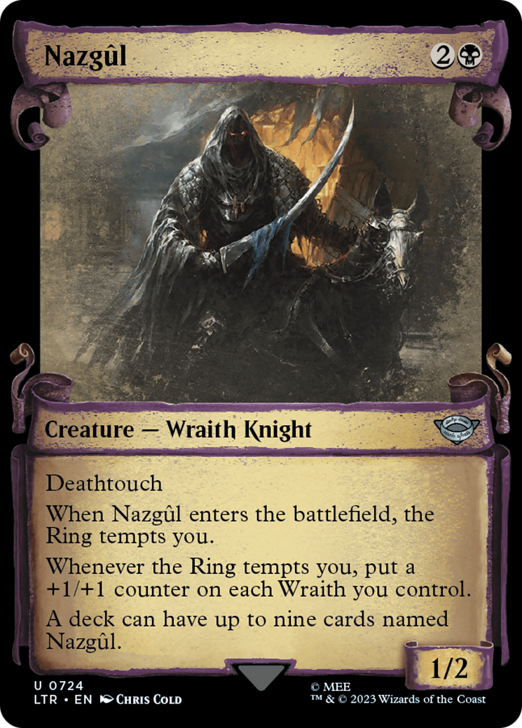 Image of Nazgul (0724) [The Lord of the Rings: Tales of Middle-Earth Showcase Scrolls]