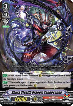 Image of Shura Stealth Dragon, Tendocongo (V-BT05/020EN) [Aerial Steed Liberation]