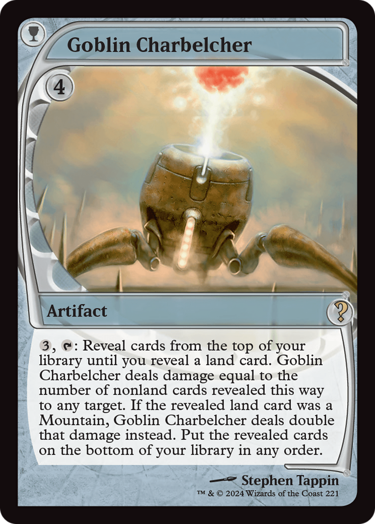 Image of Goblin Charbelcher (Future Sight) [Mystery Booster 2]