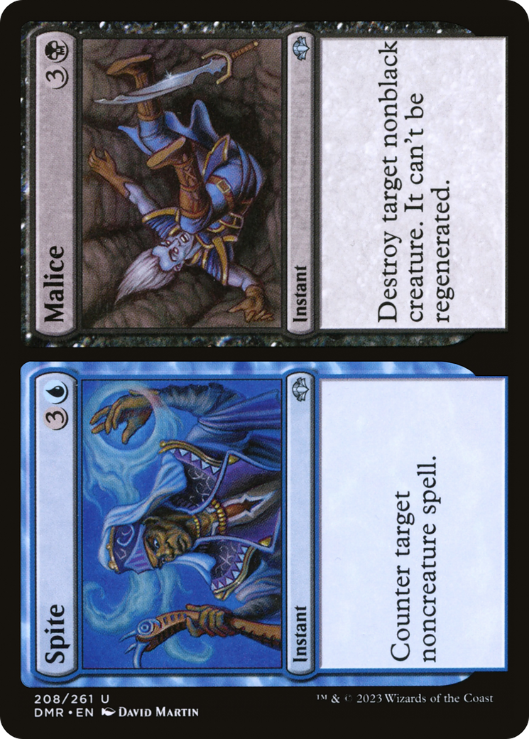 Image of Spite // Malice [Dominaria Remastered]