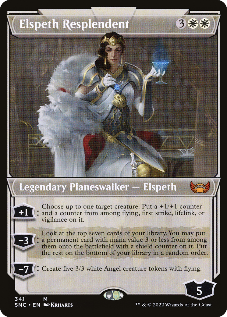 Image of Elspeth Resplendent (Showcase Art Deco) [Streets of New Capenna]