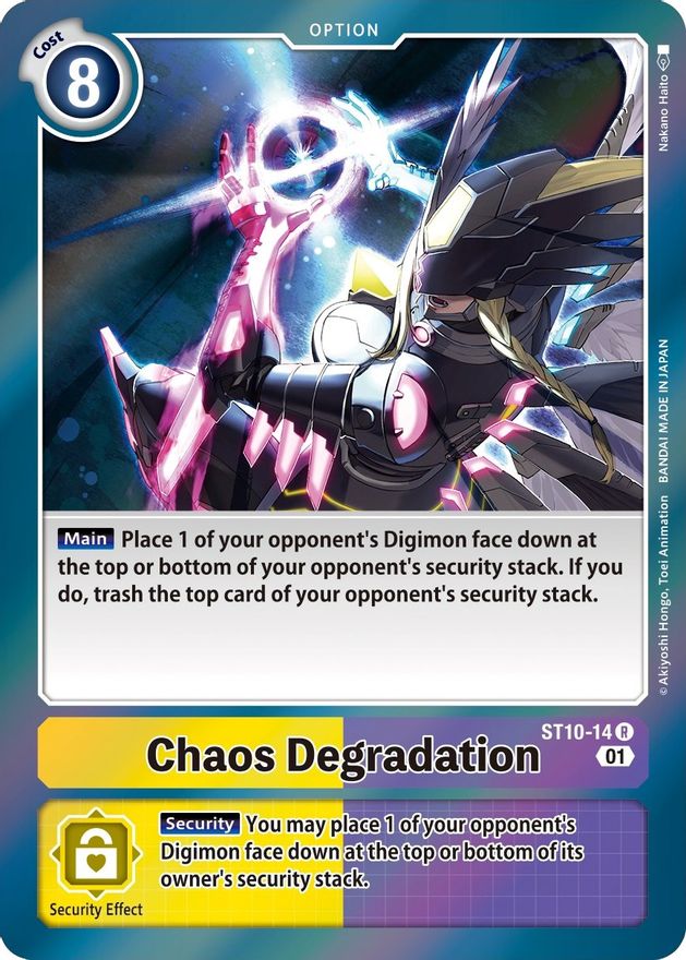 Image of Chaos Degradation [ST10-14] [Starter Deck: Parallel World Tactician]