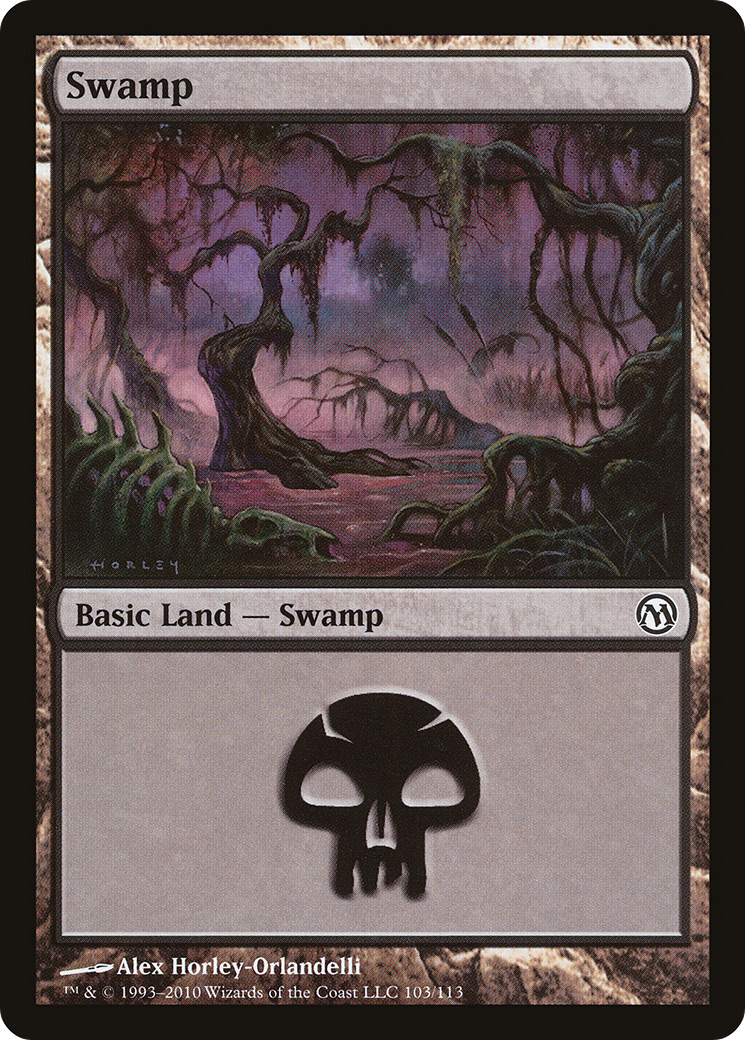 Image of Swamp (103) [Duels of the Planeswalkers]