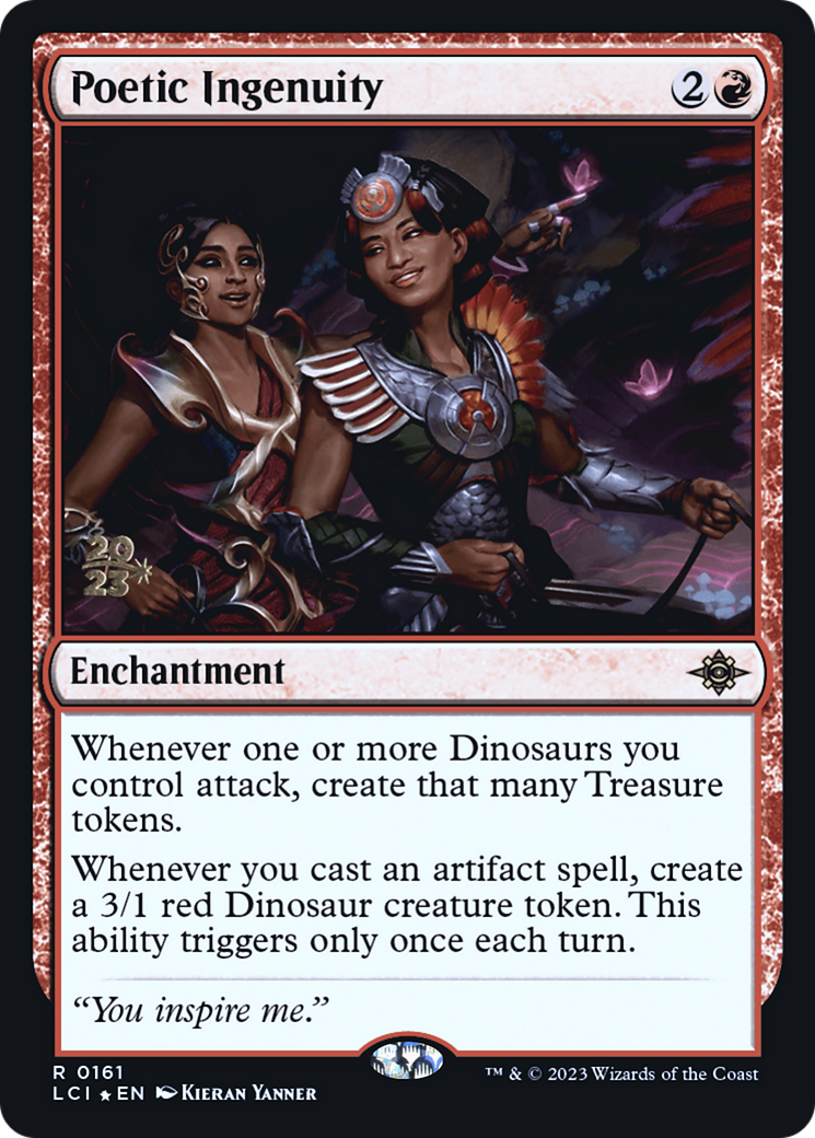 Image of Poetic Ingenuity [The Lost Caverns of Ixalan Prerelease Cards]