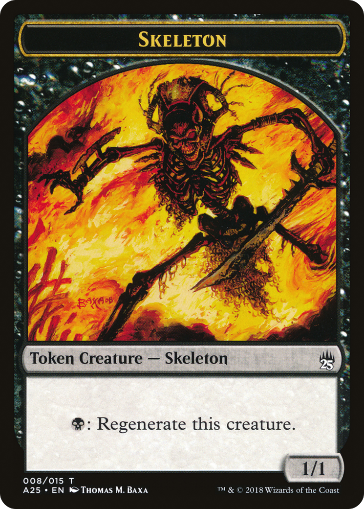 Image of Skeleton Token [Masters 25 Tokens]