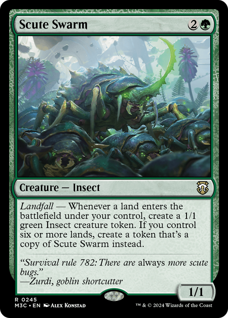 Image of Scute Swarm [Modern Horizons 3 Commander]