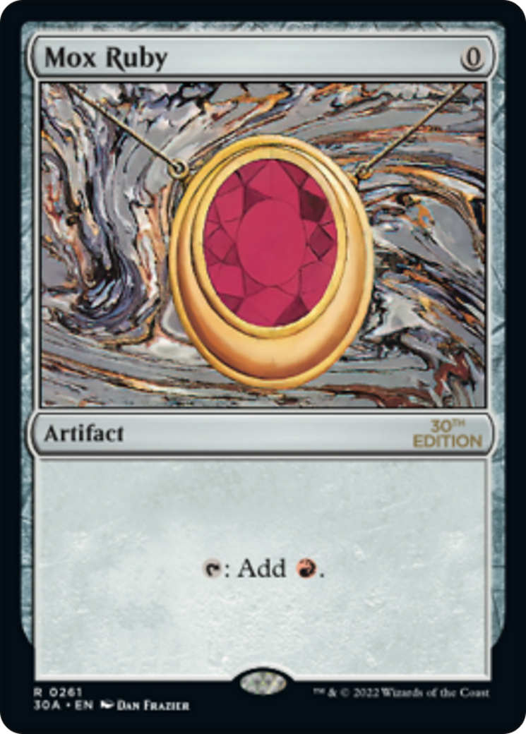 Image of Mox Ruby [30th Anniversary Edition]