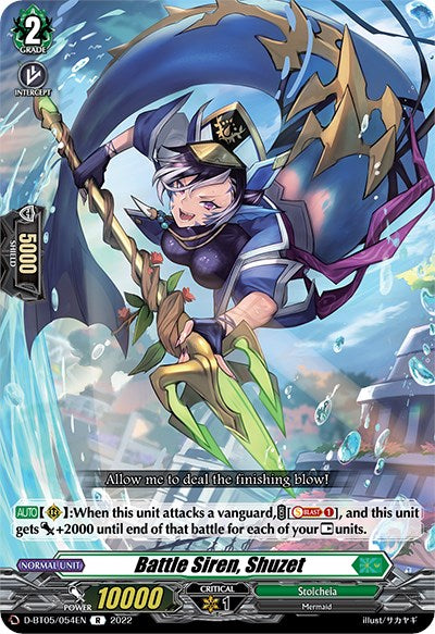Image of Battle Siren, Shuzet (D-BT05/054EN) [Triumphant Return of the Brave Heroes]