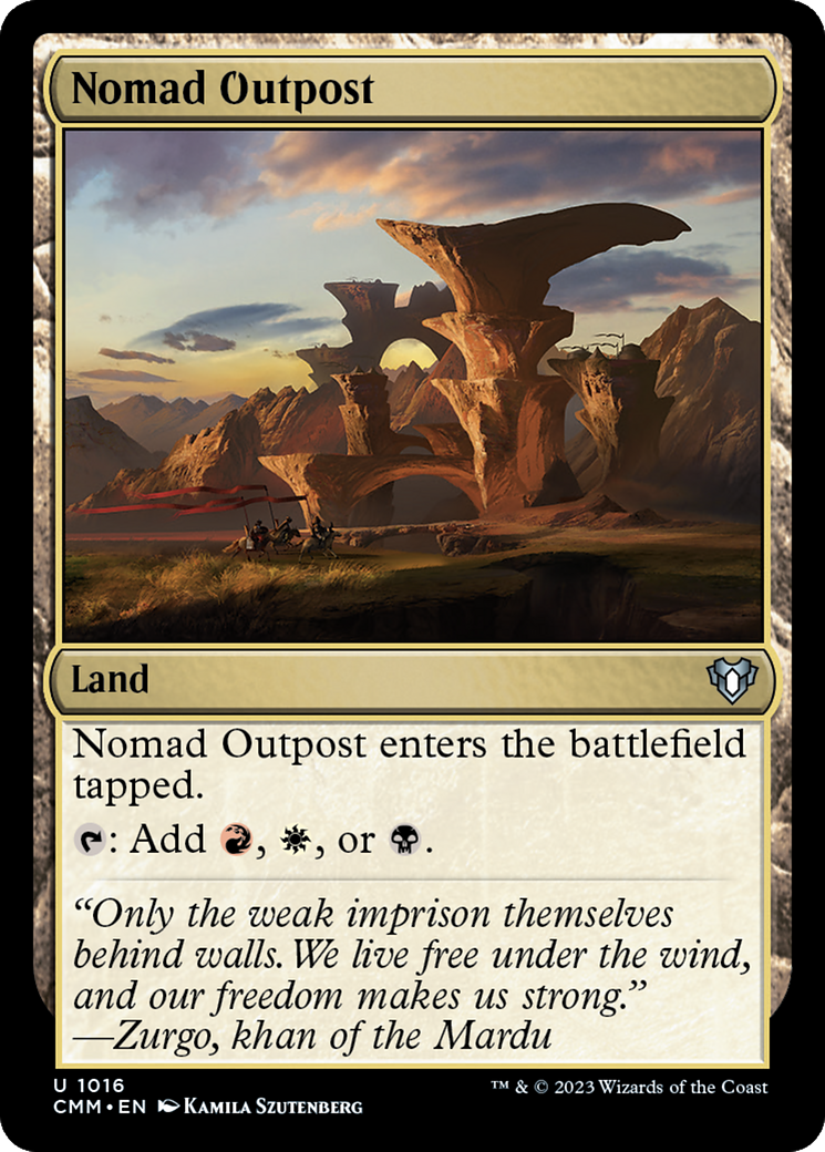 Image of Nomad Outpost [Commander Masters]