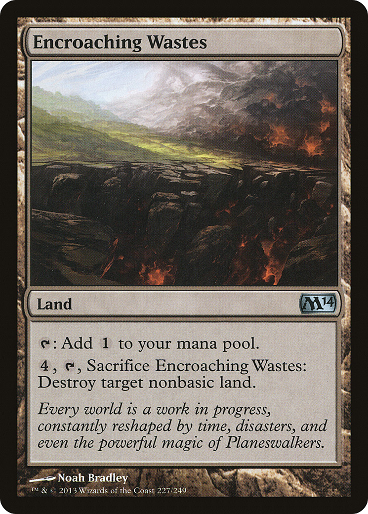 Image of Encroaching Wastes [Magic 2014]