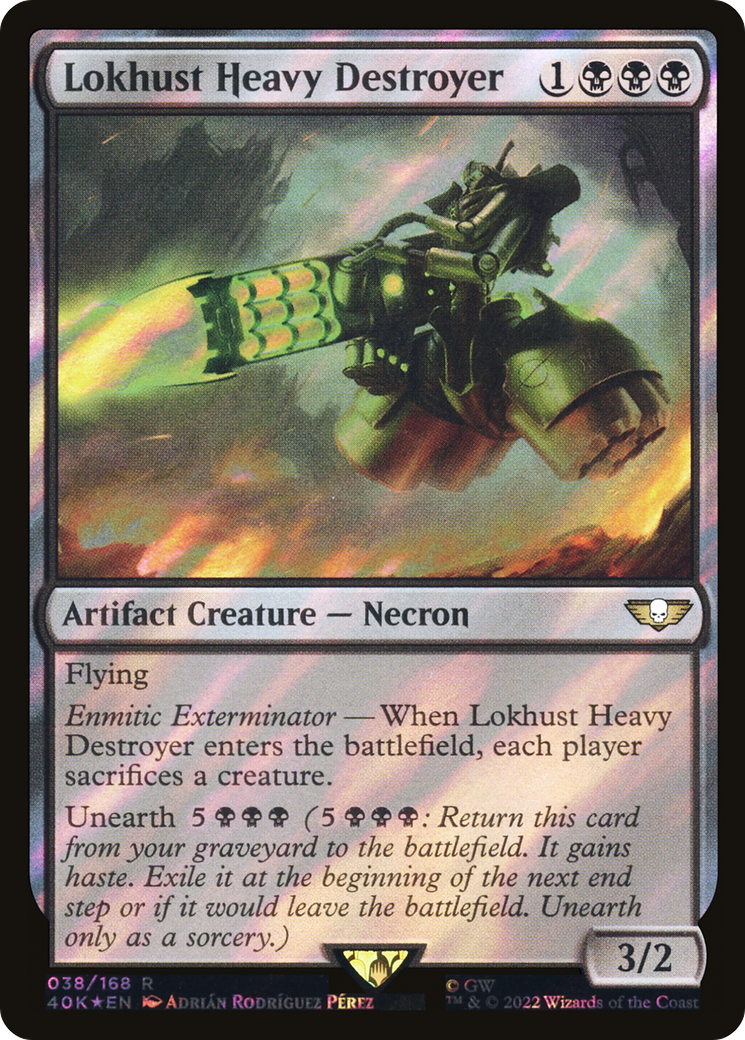 Image of Lokhust Heavy Destroyer (Surge Foil) [Warhammer 40,000]