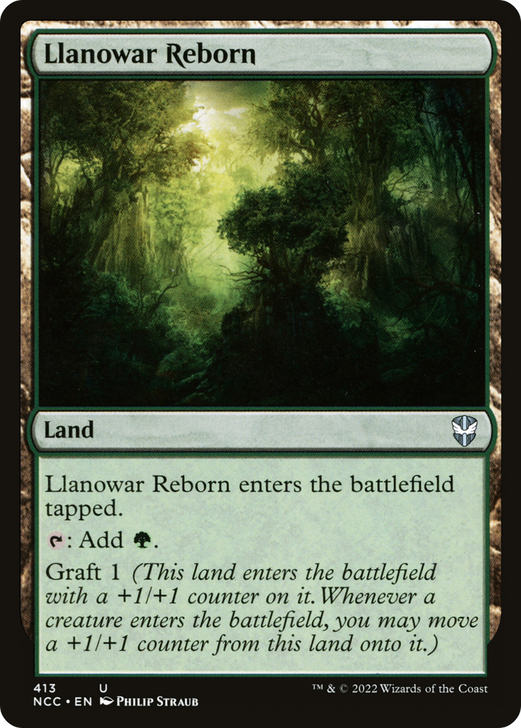 Image of Llanowar Reborn [Streets of New Capenna Commander]