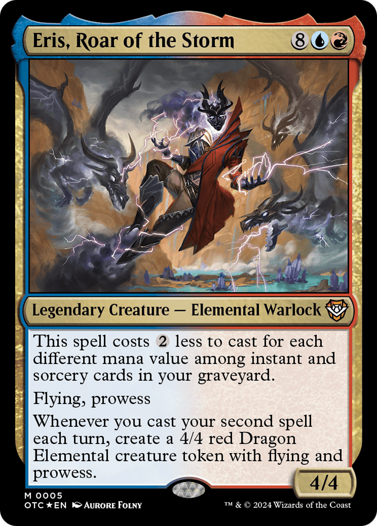 Image of Eris, Roar of the Storm [Outlaws of Thunder Junction Commander]