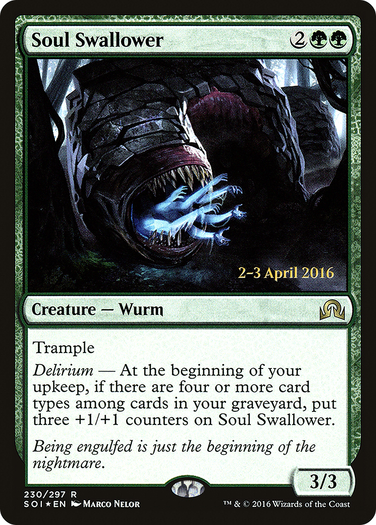 Image of Soul Swallower [Shadows over Innistrad Prerelease Promos]