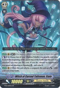 Image of Witch of Cursed Talisman, Etain (BT12/009EN) [Binding Force of the Black Rings]