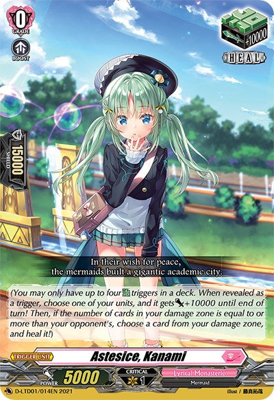 Image of Astesice, Kanami (D-LTD01/014EN) [Ahoy! Lyrical Monasterio!]