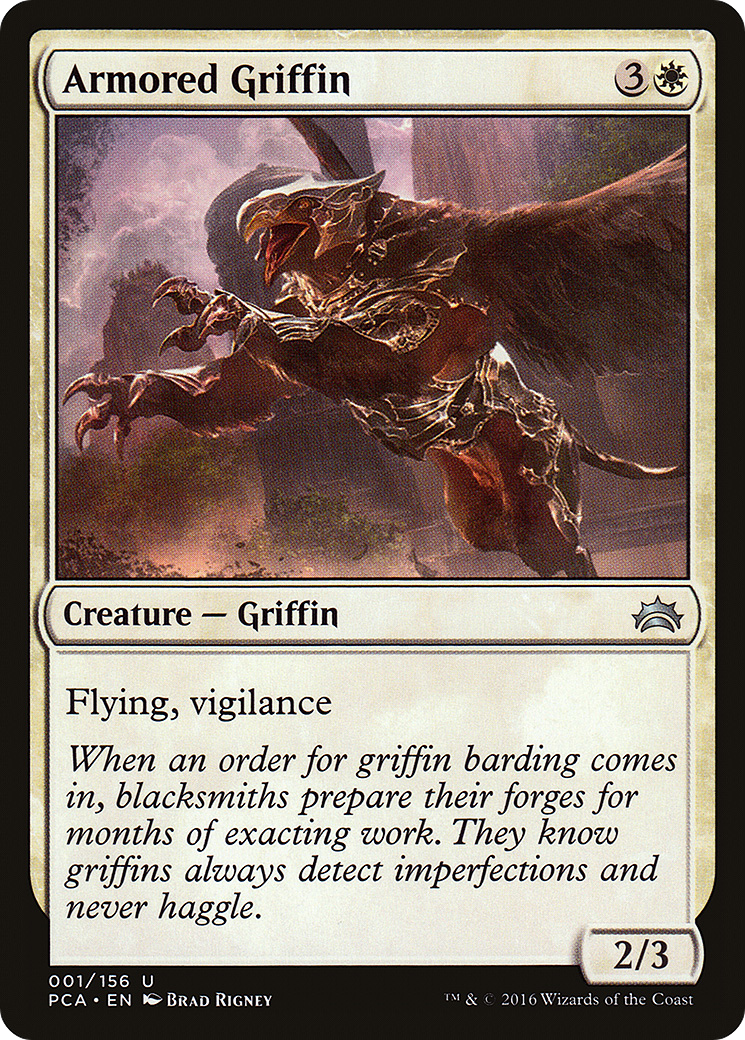 Image of Armored Griffin [Planechase Anthology]