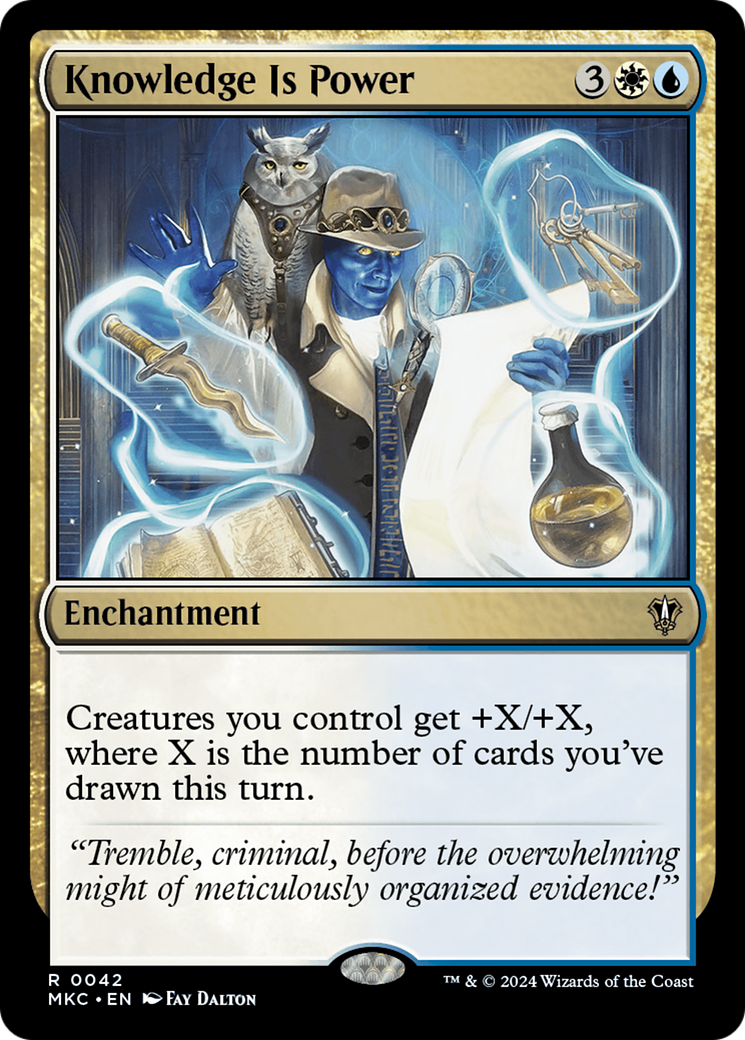 Image of Knowledge is Power [Murders at Karlov Manor Commander]
