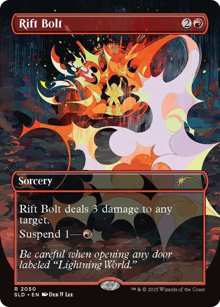 Image of Rift Bolt (SLD-2050) - Secret Lair Drop (Borderless)