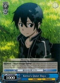 Image of Kirito's Quiet Days (SAO/S20-E089 C) [Sword Art Online]