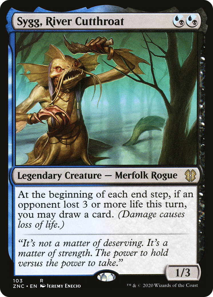 Image of Sygg, River Cutthroat [Zendikar Rising Commander]