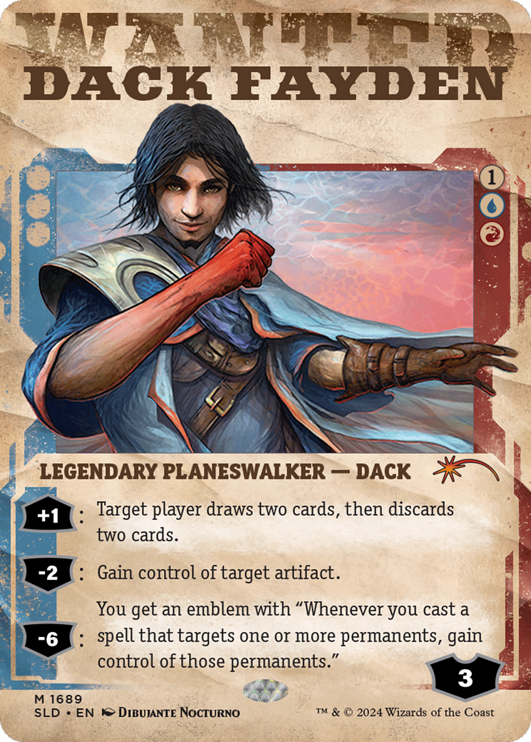 Image of Dack Fayden (1689) [Secret Lair Drop Series]
