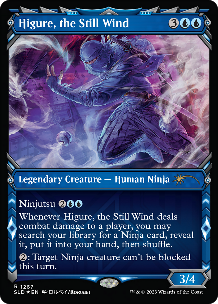 Image of Higure, the Still Wind (Halo Foil) [Secret Lair Drop Series]