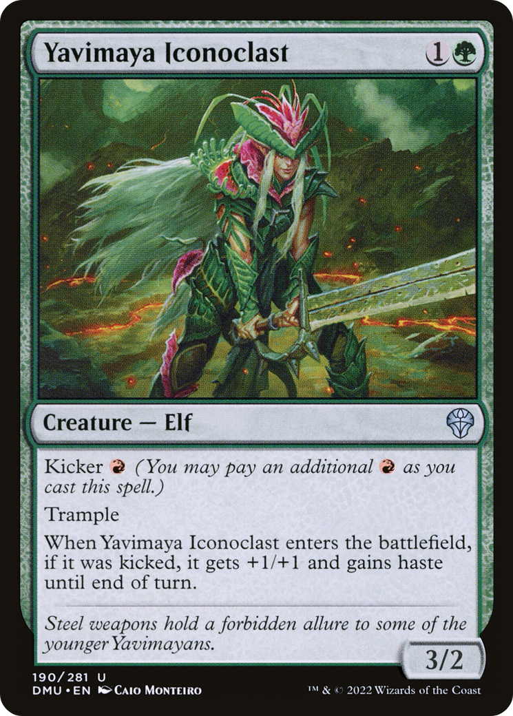 Image of Yavimaya Iconoclast [Dominaria United]