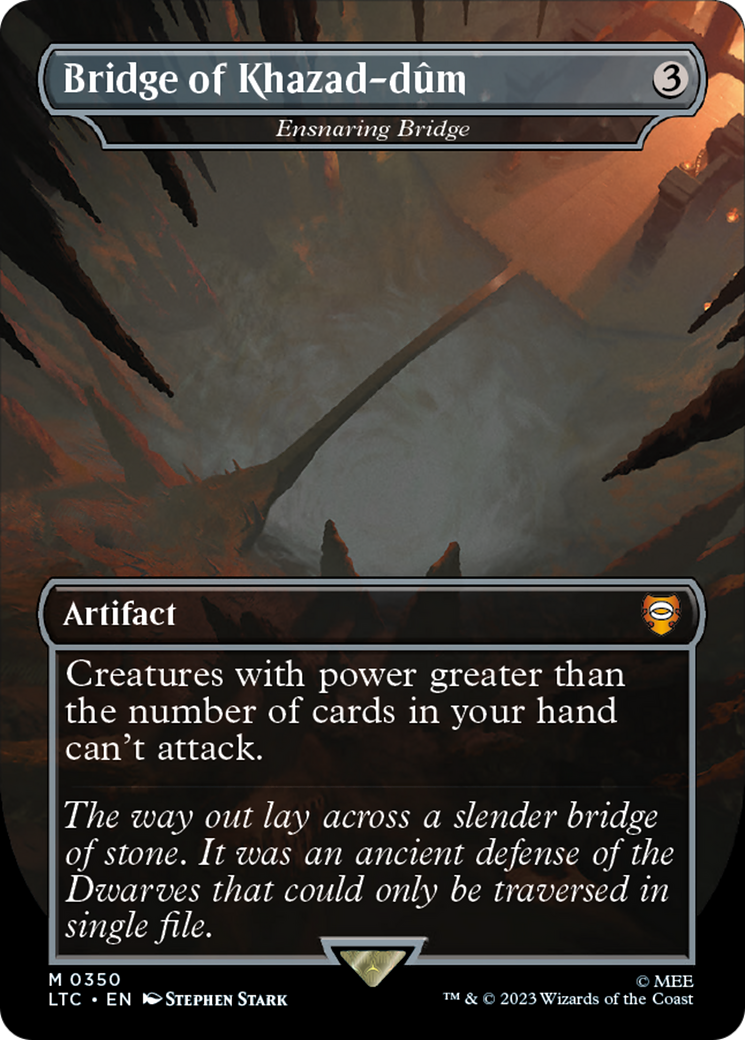Image of Bridge of Khazad-dum - Ensnaring Bridge [The Lord of the Rings: Tales of Middle-Earth Commander]